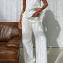 The Saint-Tropez Linen Wide-Leg Trousers