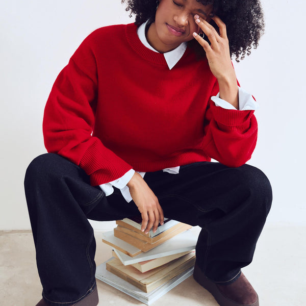 The Saint-Barth Cozy Crewneck Knit