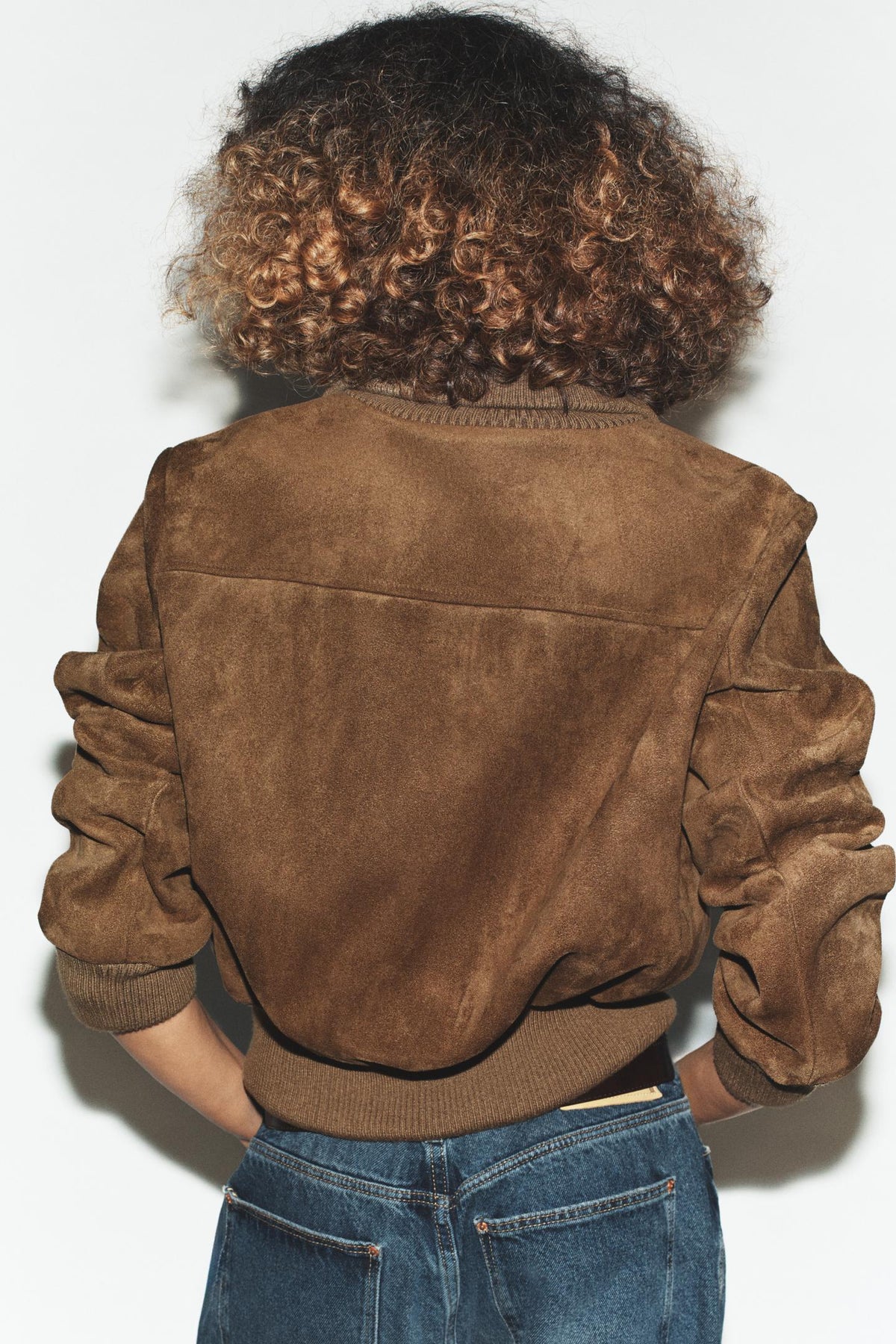 The Saint-Germain Suede Bomber