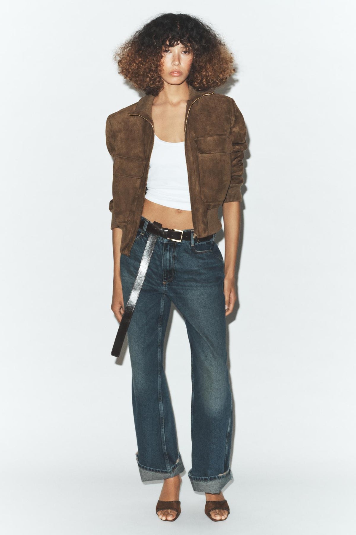 The Saint-Germain Suede Bomber