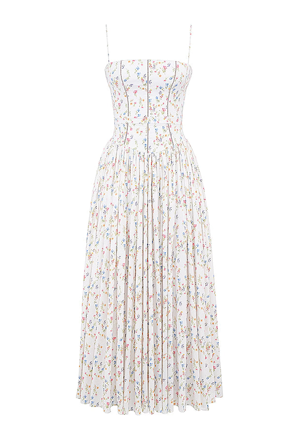 The Capri Meadow Midi Dress
