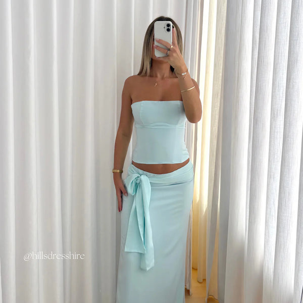 The Cannes Tie-Waist Maxi Set