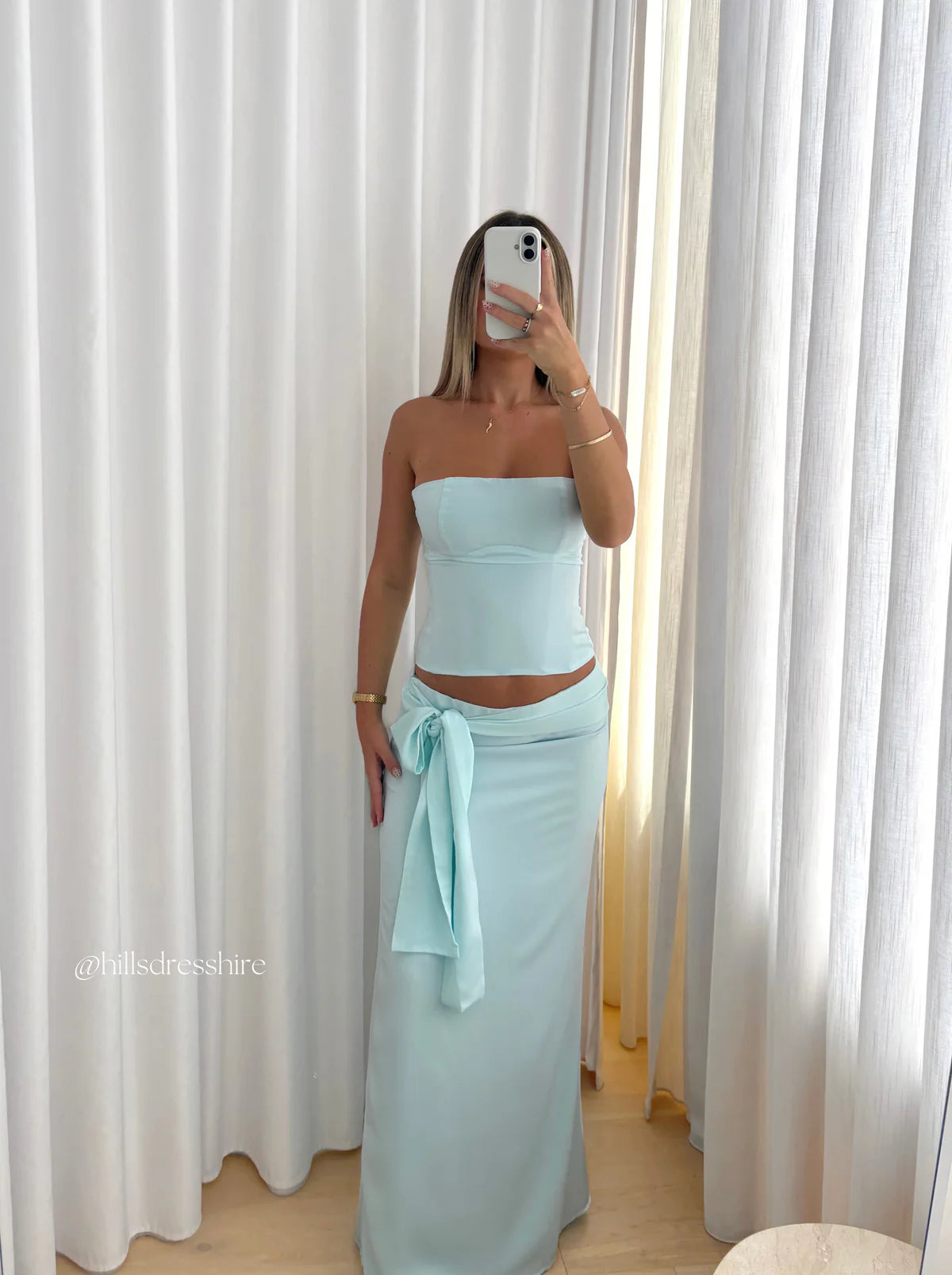 The Cannes Tie-Waist Maxi Set