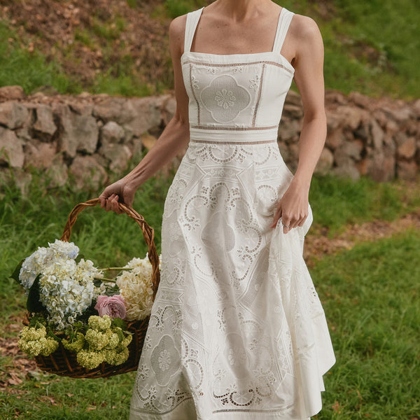 The Riviera Heirloom Midi Dress
