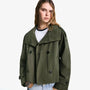 The Milan Cropped Trench Jacket