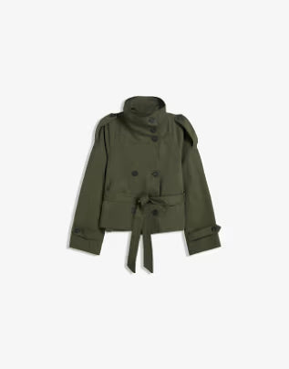The Milan Cropped Trench Jacket