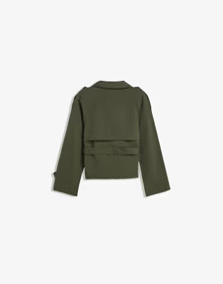 The Milan Cropped Trench Jacket
