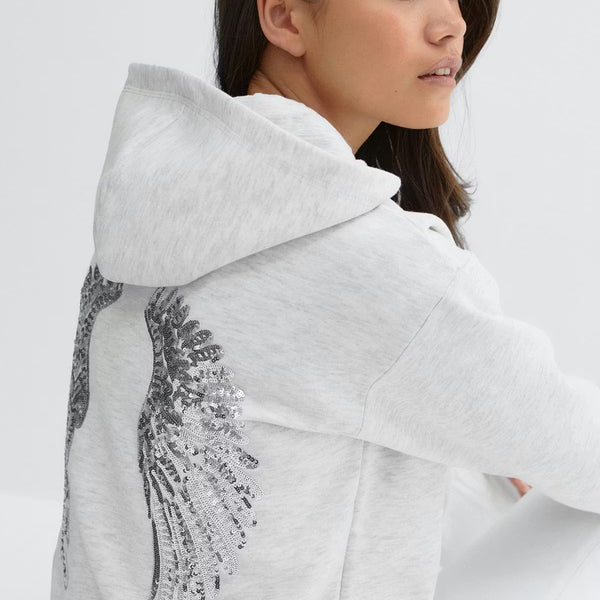 The Angel Wing Sequin Hoodie