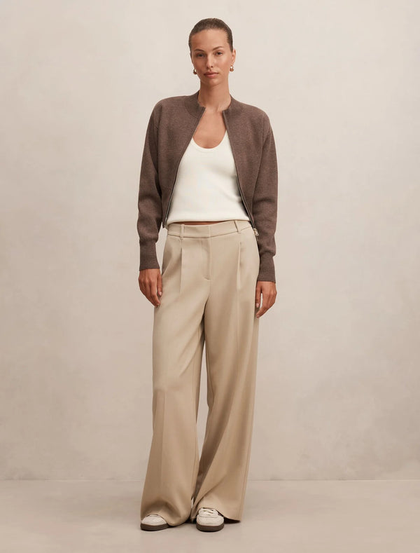 The Aspen Knit Zip Jacket