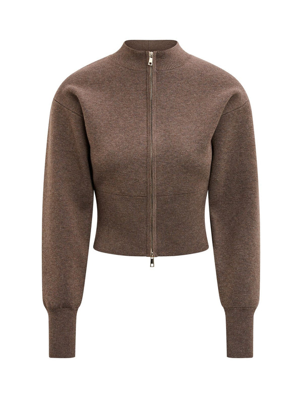 The Aspen Knit Zip Jacket