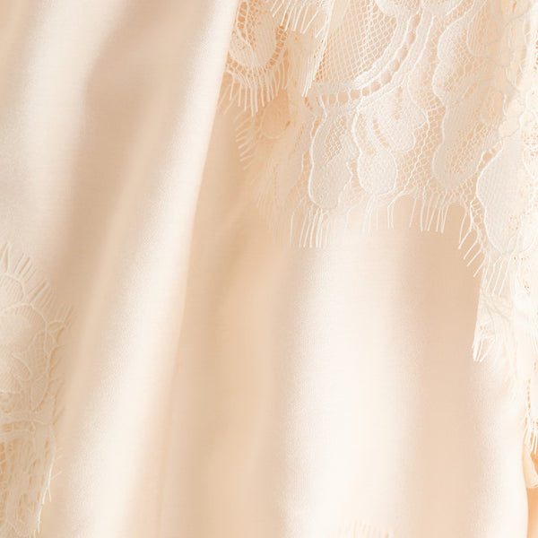 The Venetian Lace Cape Blouse