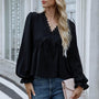 The Verona Romantic Babydoll Blouse