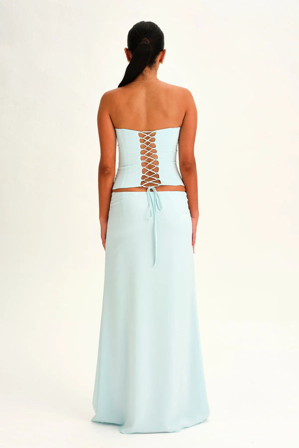 The Cannes Tie-Waist Maxi Set