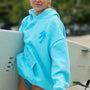 The Malibu Hibiscus Oversized Hoodie