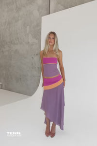 The Iris Asymmetrical Maxi Set