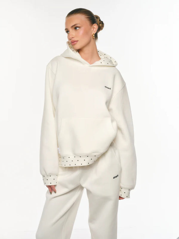 The Polka Dot Accent Hoodie