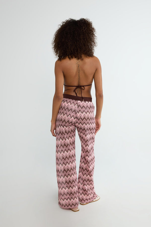 The Resort Knit Wide-Leg Trousers