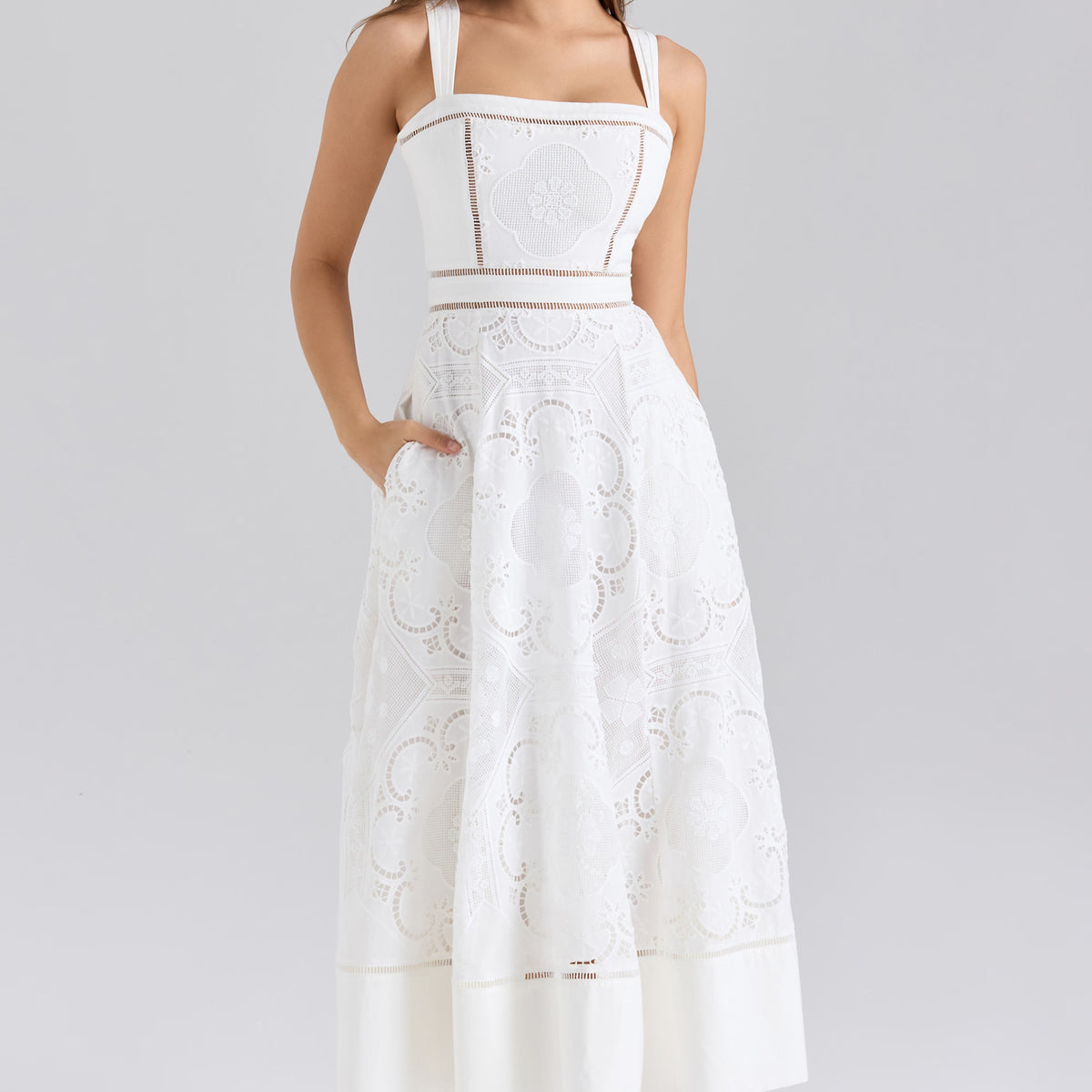 The Riviera Heirloom Midi Dress