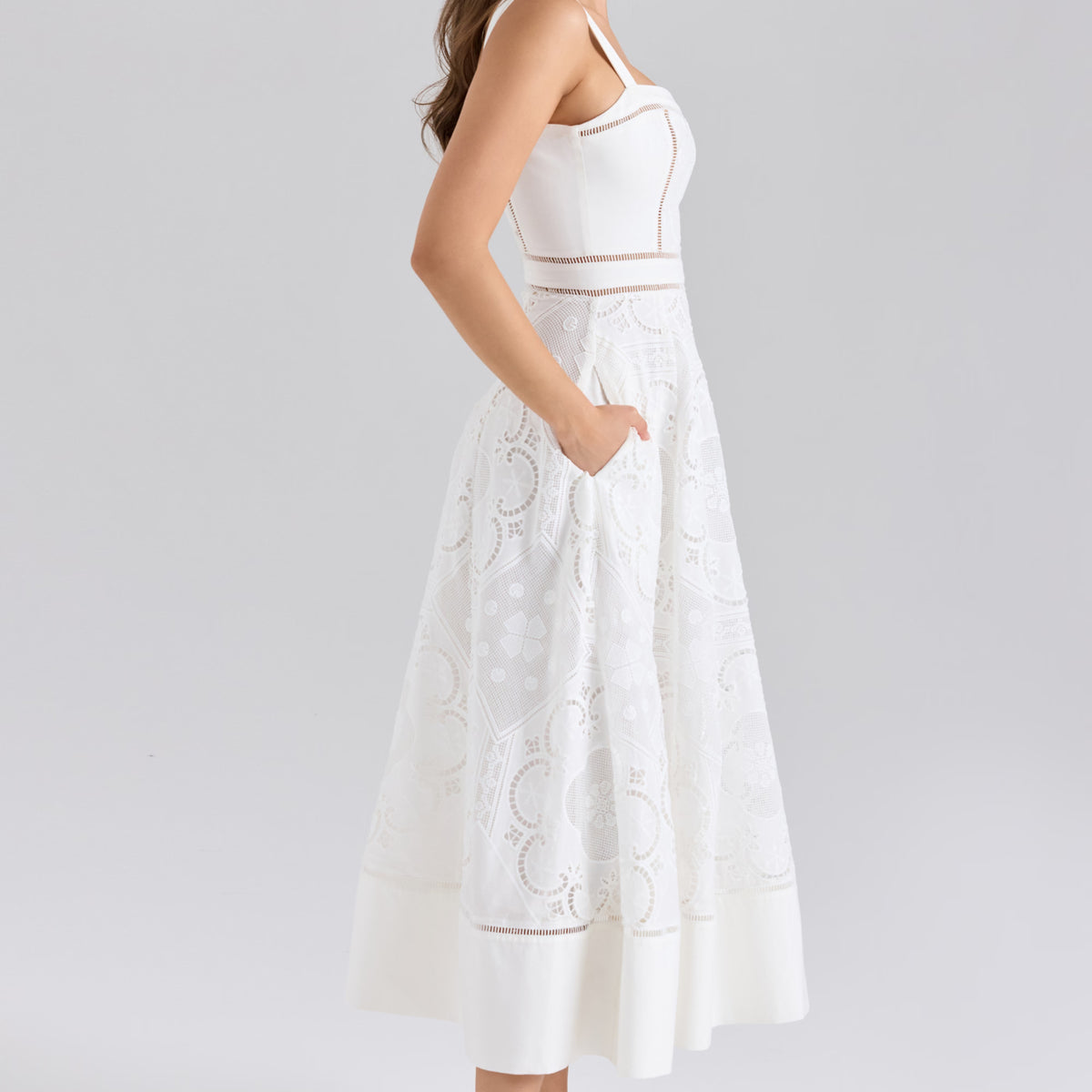 The Riviera Heirloom Midi Dress