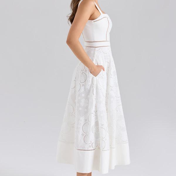 The Riviera Heirloom Midi Dress