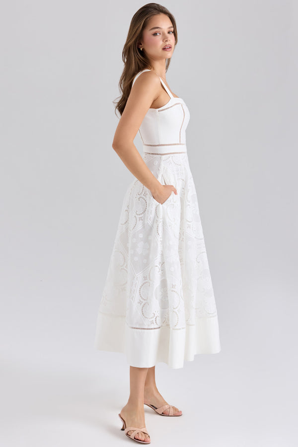 La robe midi héritage Riviera