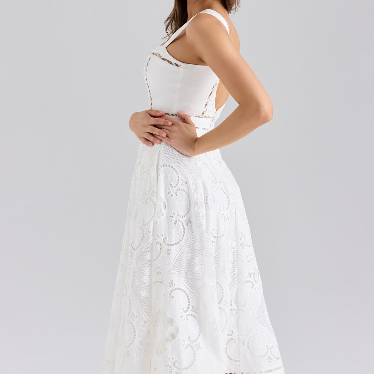 The Riviera Heirloom Midi Dress