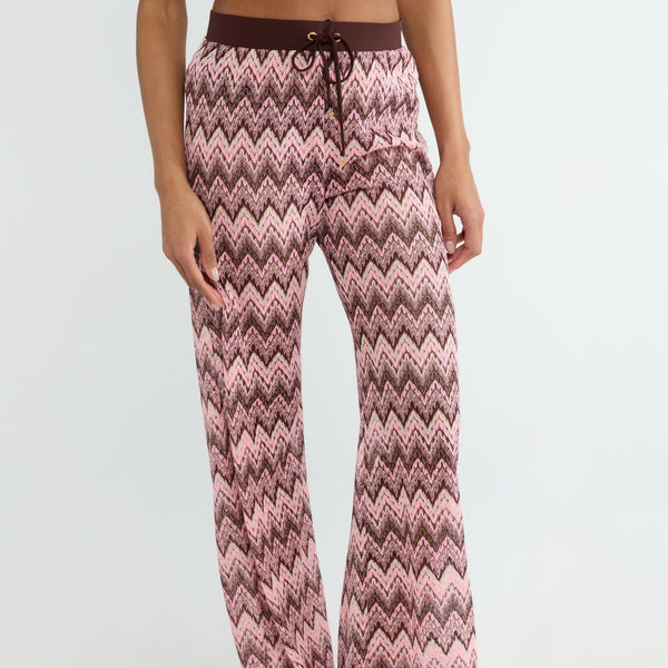 The Resort Knit Wide-Leg Trousers