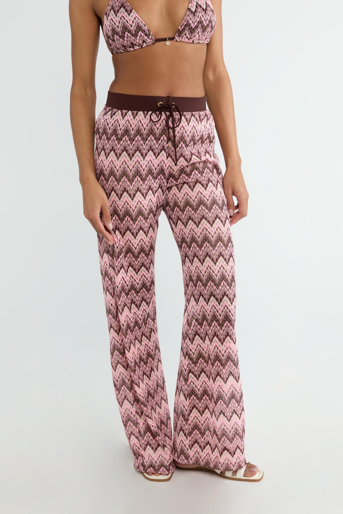The Resort Knit Wide-Leg Trousers