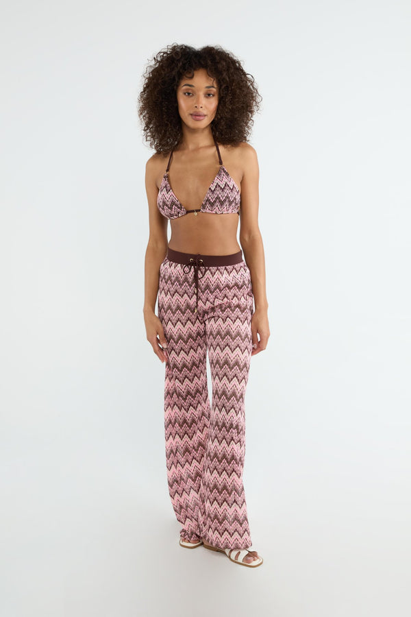 The Resort Knit Wide-Leg Trousers