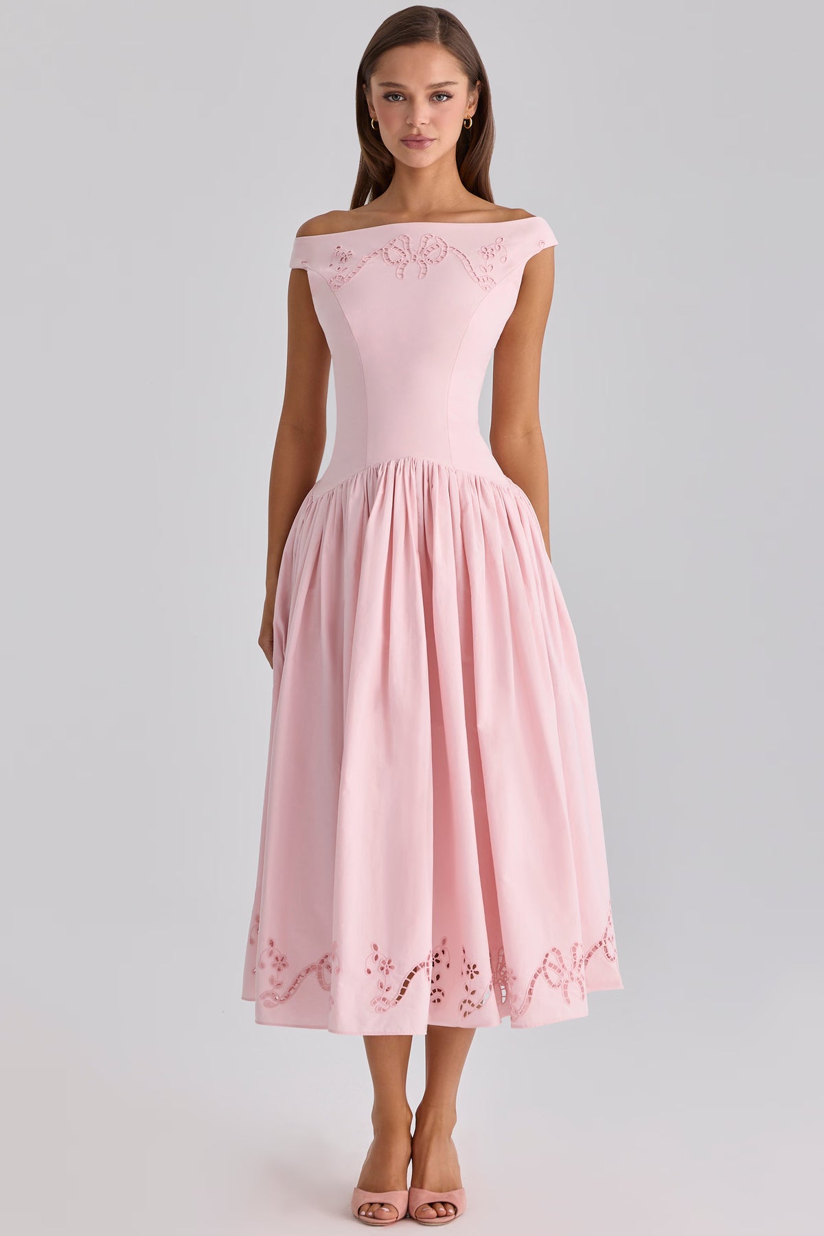 Das Sorrento Grace Midikleid