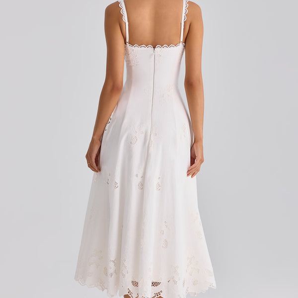 The Provence Sun-Drenched Midi Dress