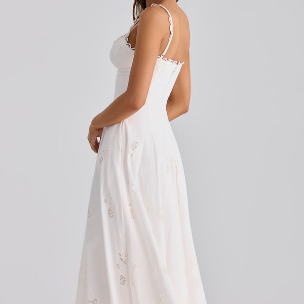 The Provence Sun-Drenched Midi Dress