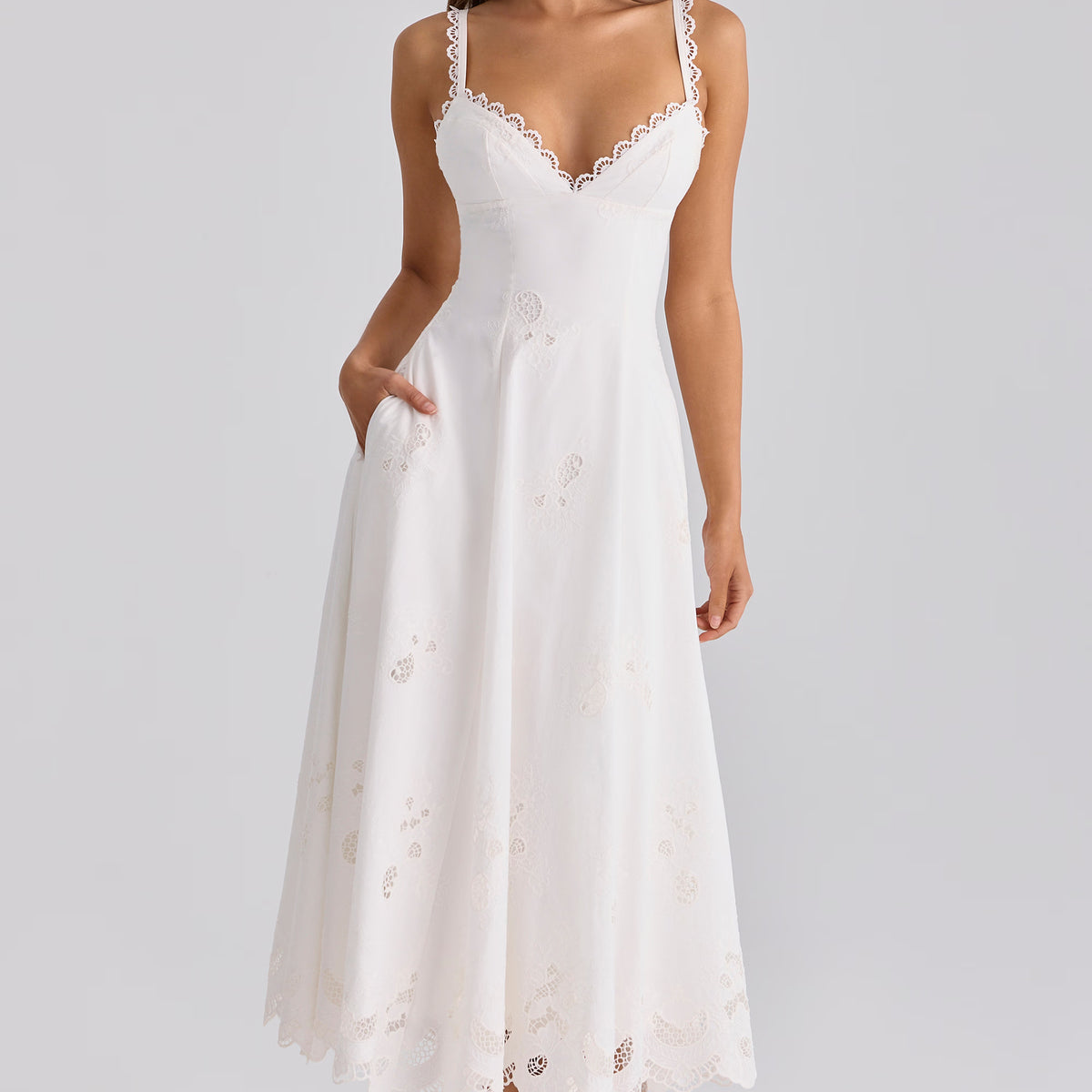 The Provence Sun-Drenched Midi Dress