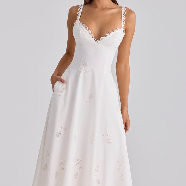 The Provence Sun-Drenched Midi Dress