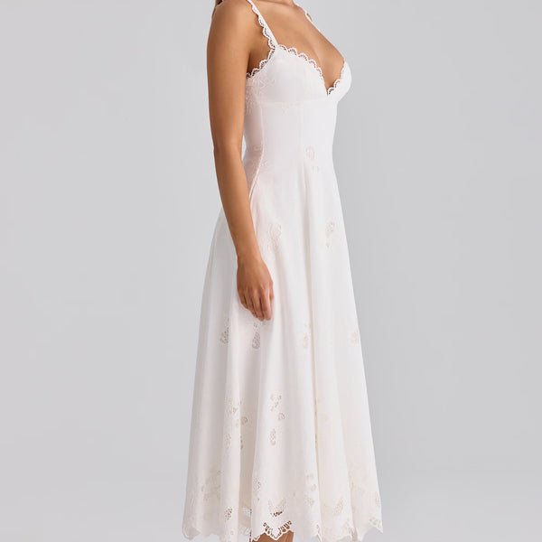 The Provence Sun-Drenched Midi Dress