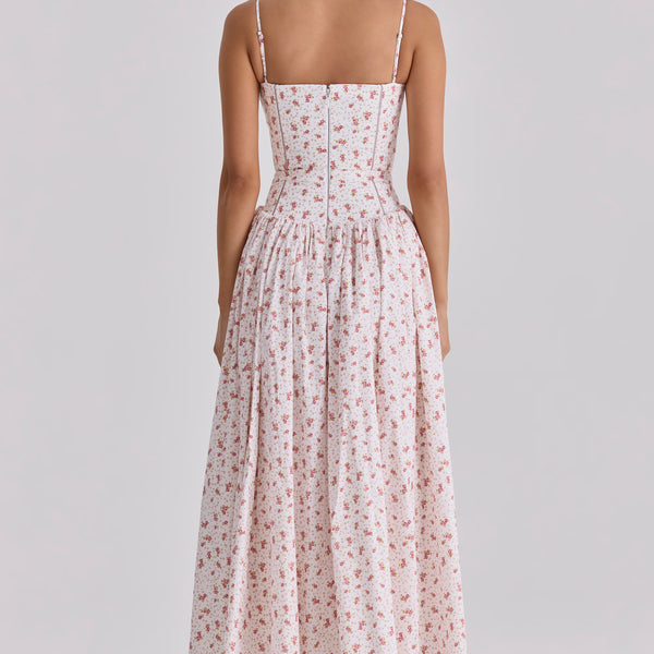 The Tuscan Blossom Midi Dress
