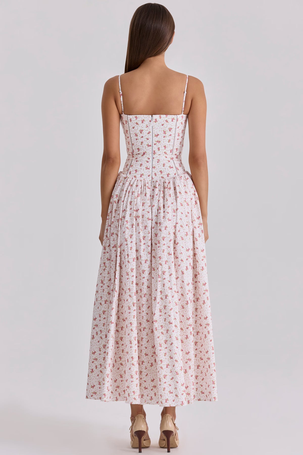La robe midi Tuscan Blossom