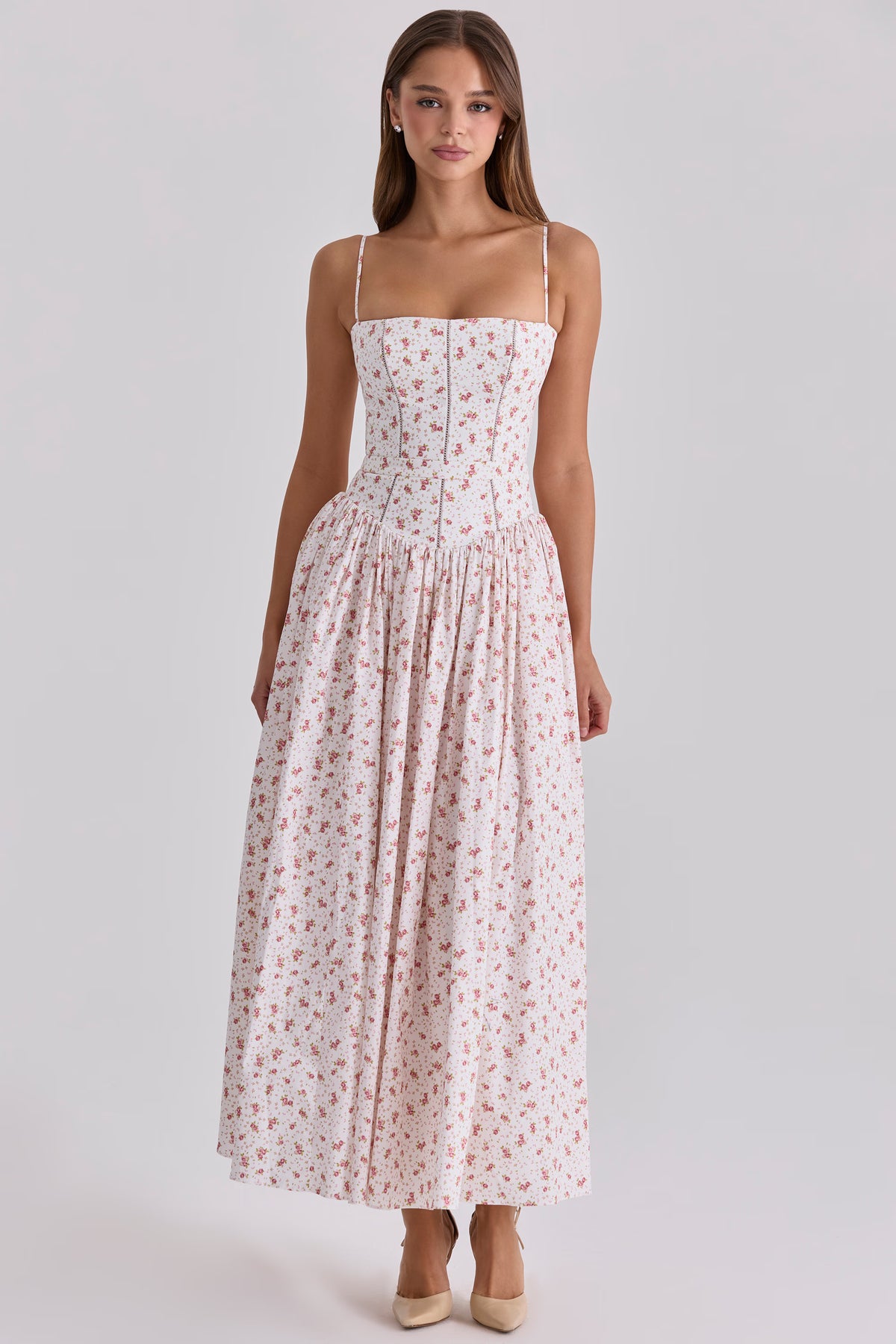 La robe midi Tuscan Blossom