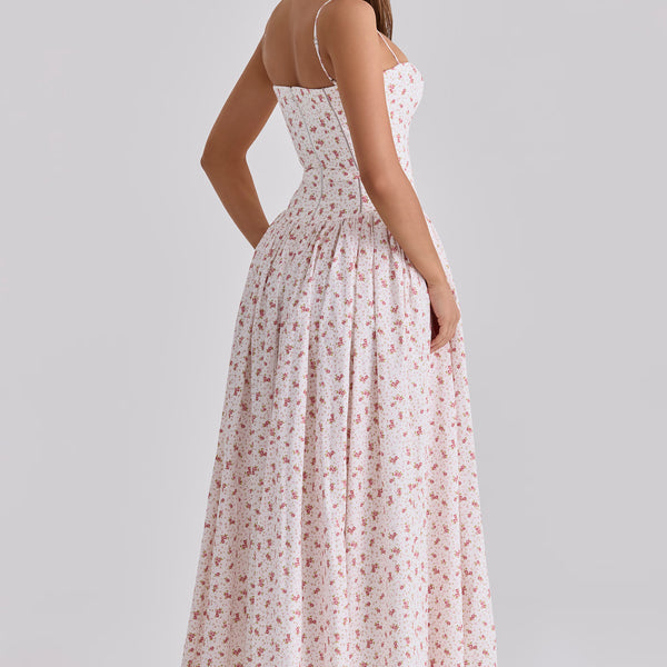 The Tuscan Blossom Midi Dress
