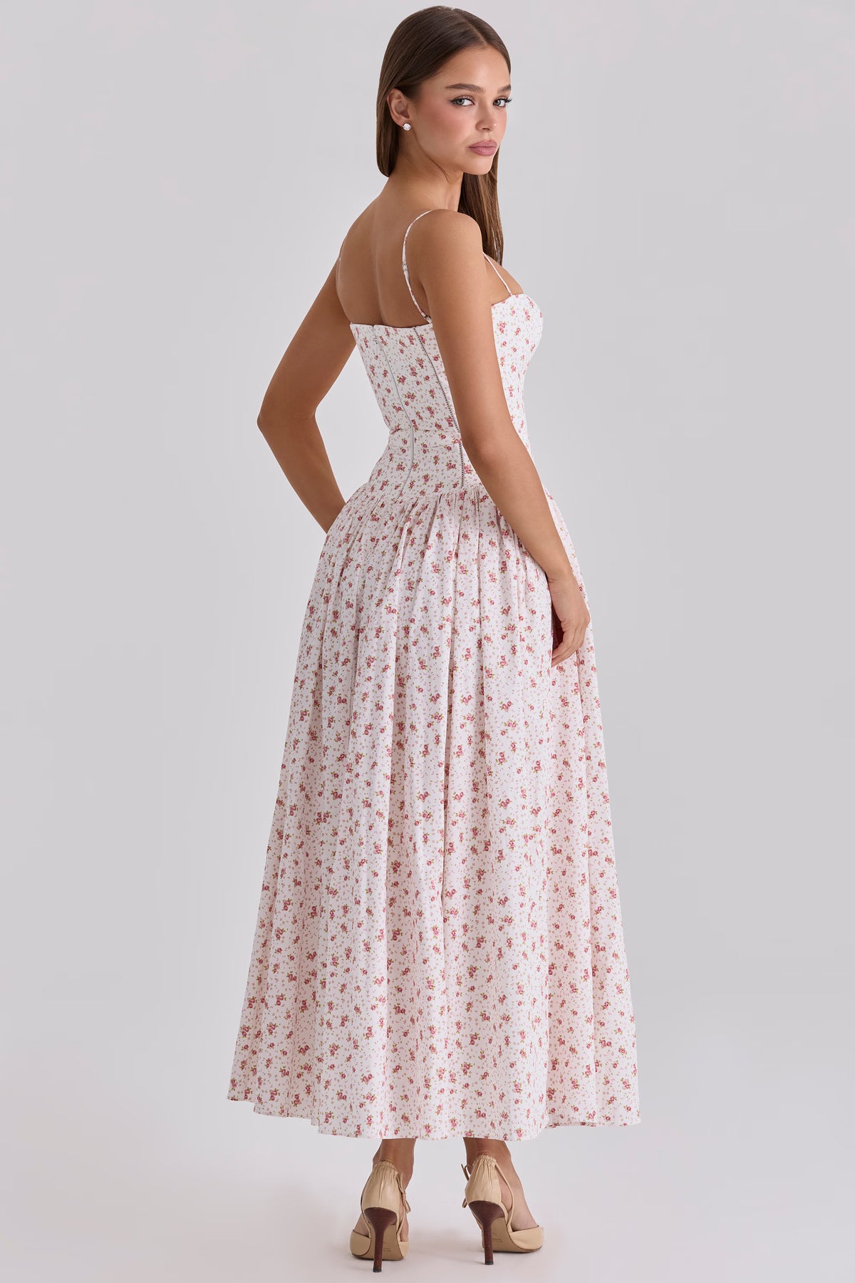 La robe midi Tuscan Blossom