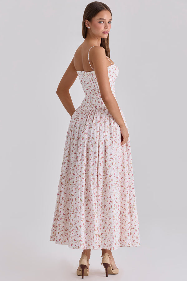 La robe midi Tuscan Blossom