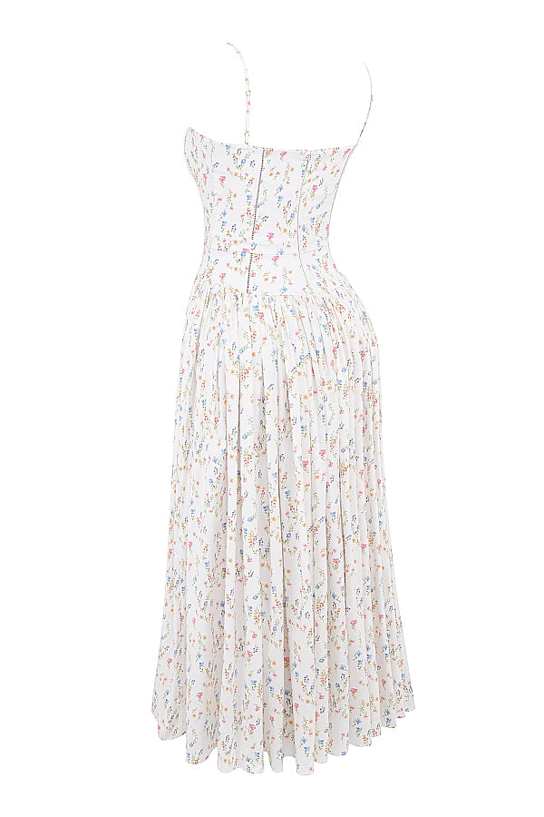 The Capri Meadow Midi Dress