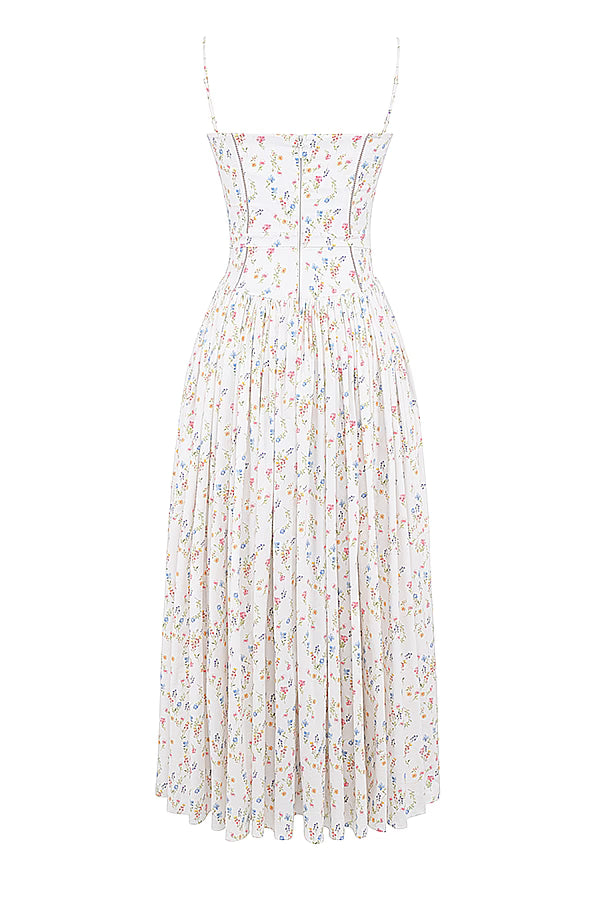 The Capri Meadow Midi Dress