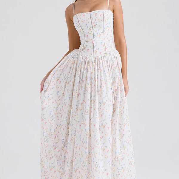 The Capri Meadow Midi Dress