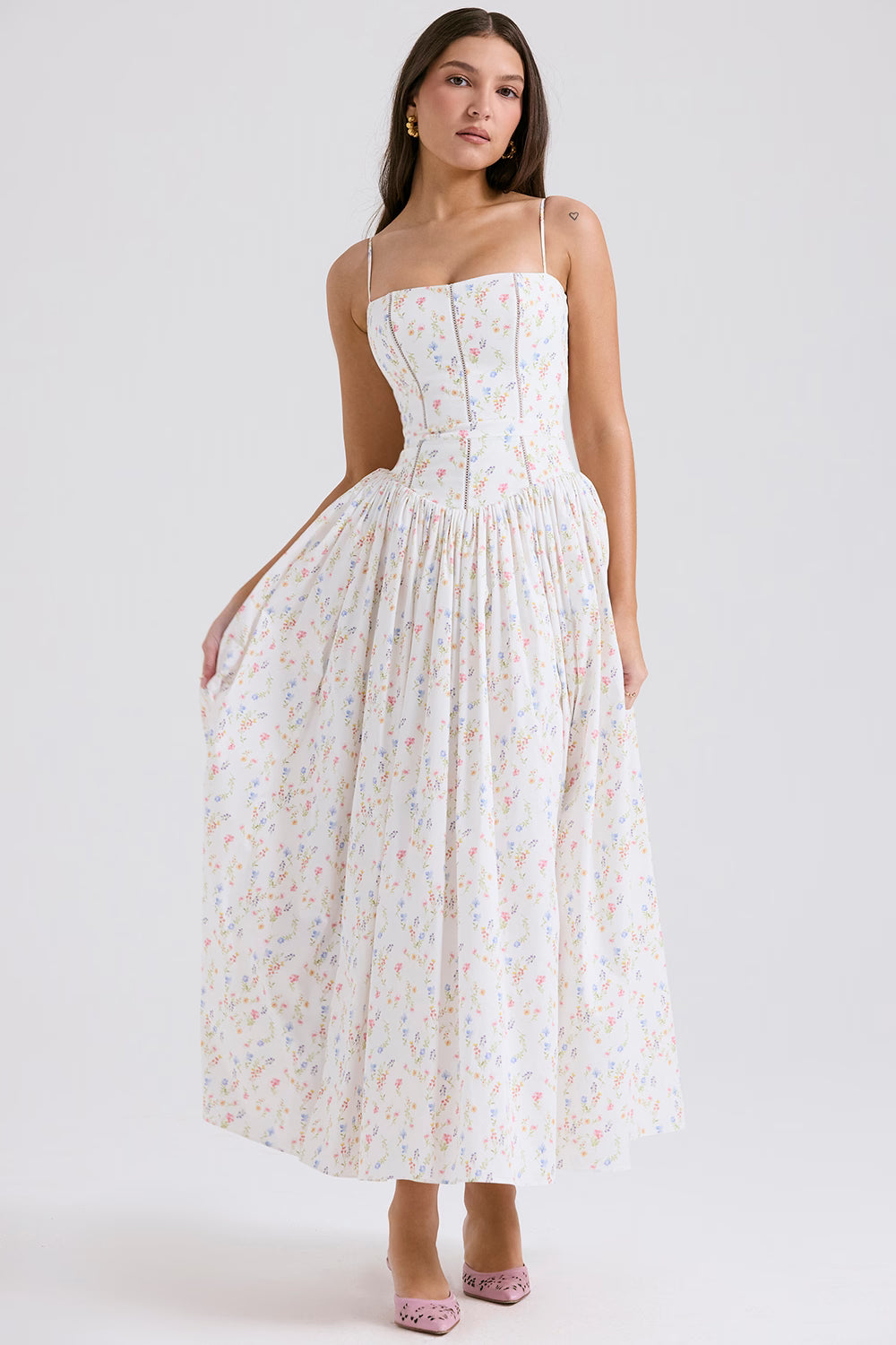 Das Capri-Wiesen-Midikleid