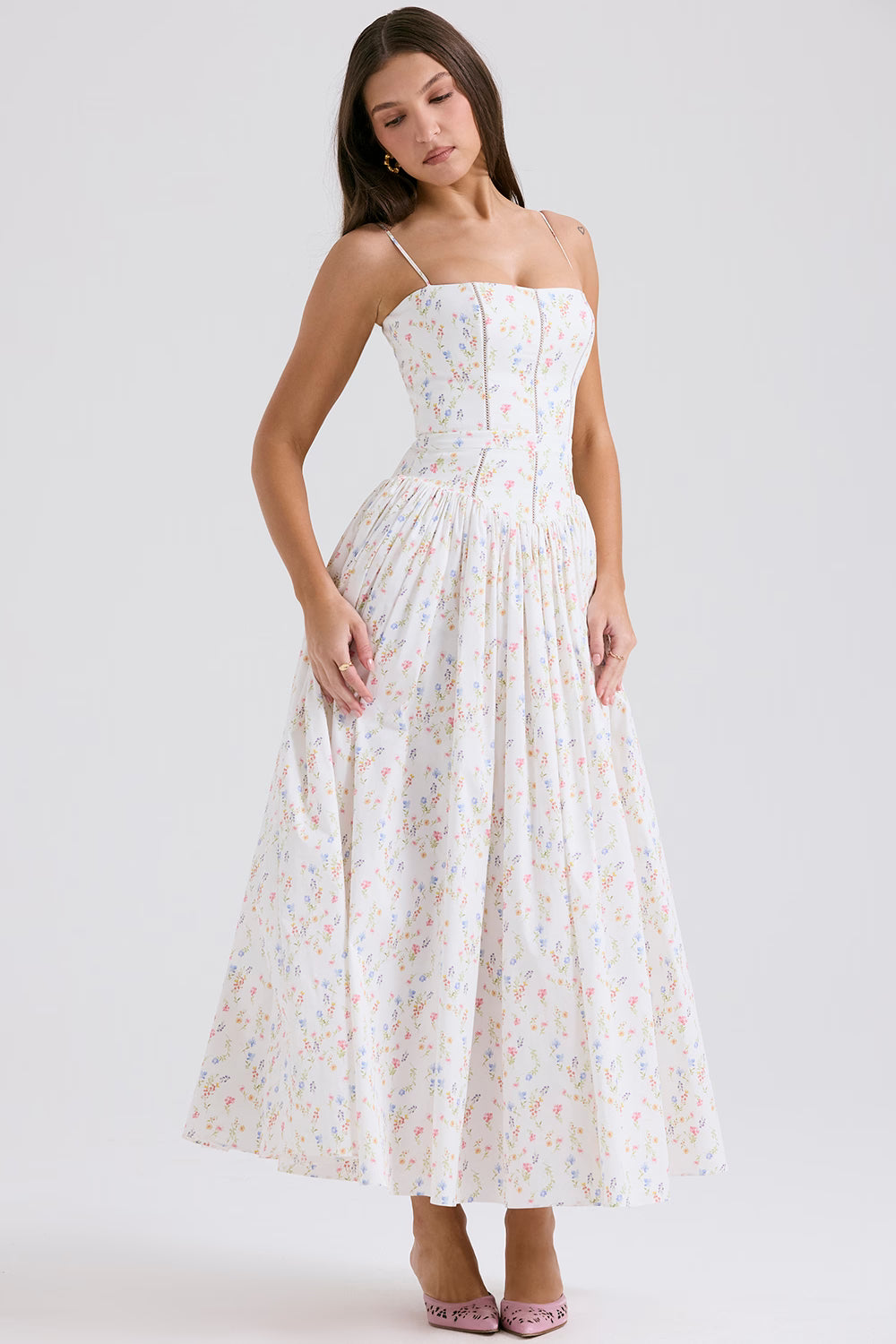 Das Capri-Wiesen-Midikleid