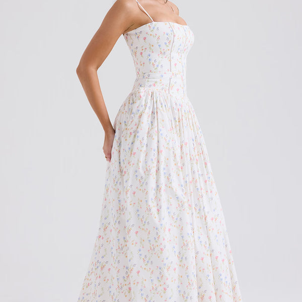 The Capri Meadow Midi Dress