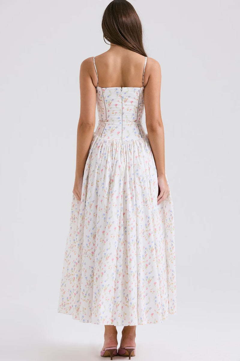 The Capri Meadow Midi Dress