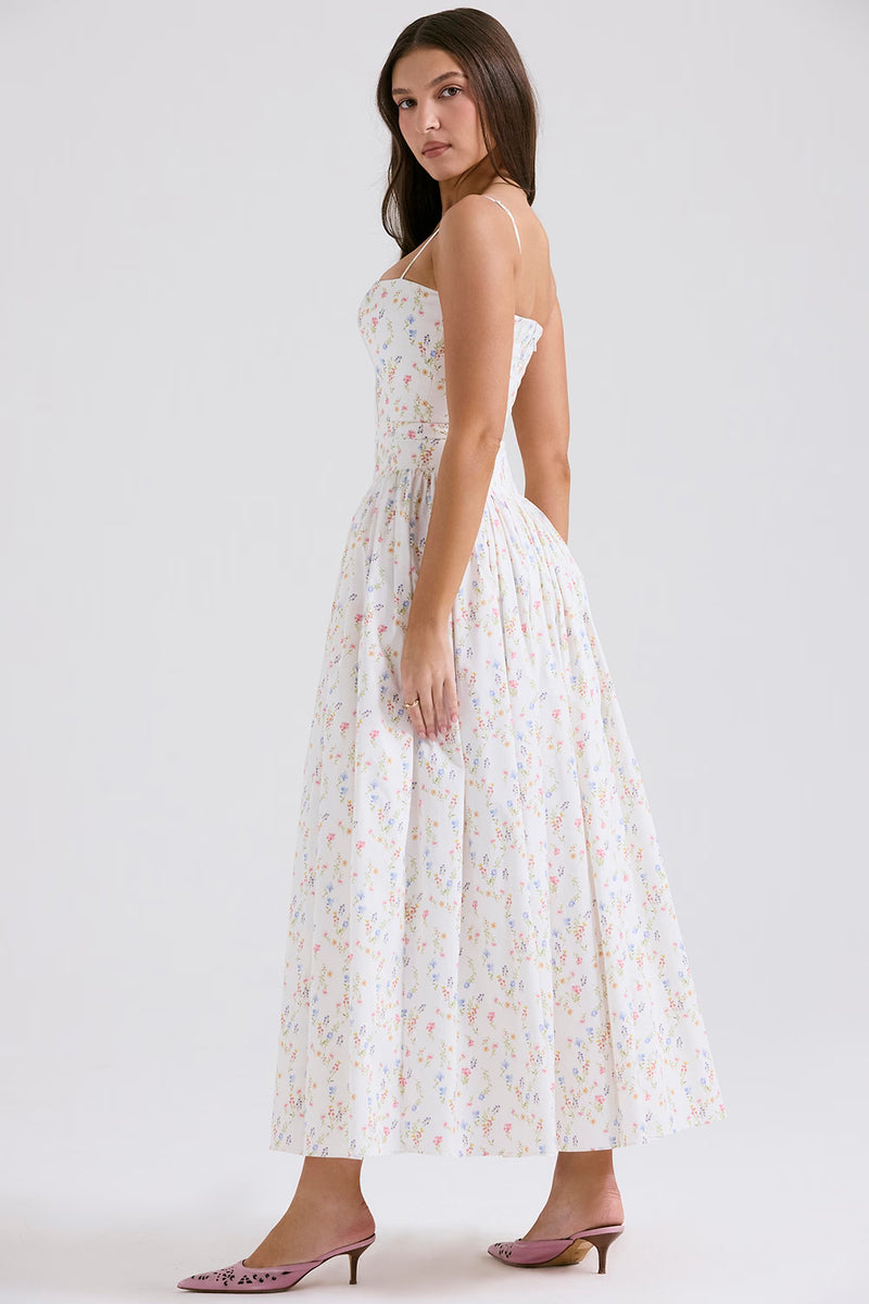 The Capri Meadow Midi Dress